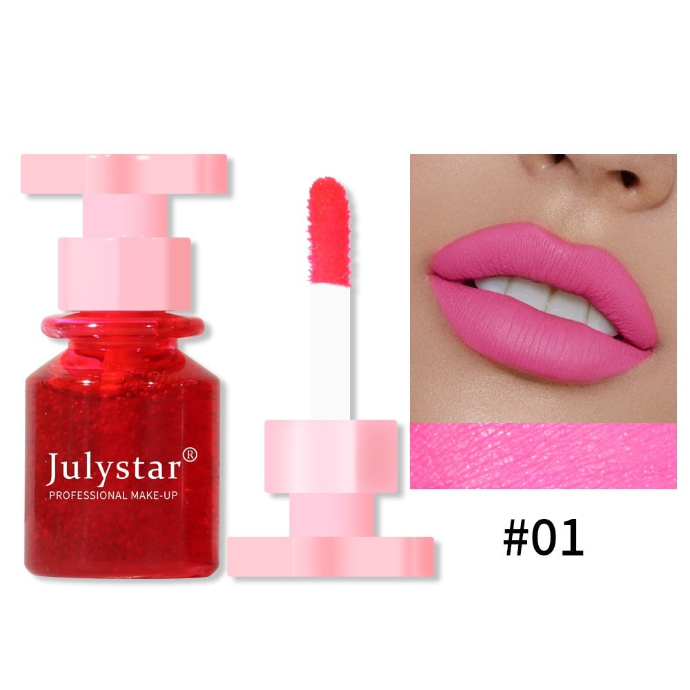 6 Colors Moisturizing Lip Lacquer Long Lasting And Does Not Fade Lip Stain