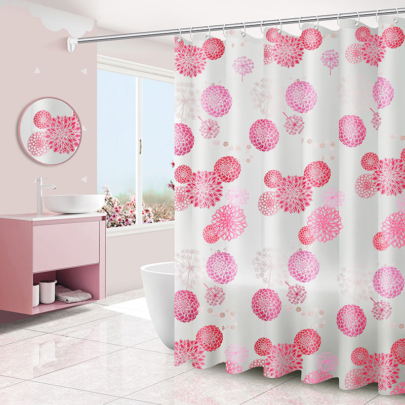 Shower Curtain Partition Curtain Door Curtain Square Shower Curtain