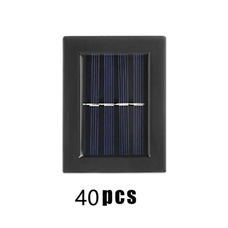 Solar Outdoor Garden Fence Decorative Wall Light