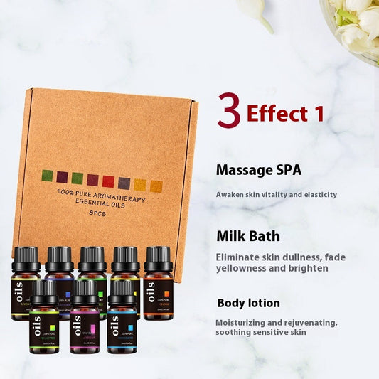 Skin Moisturizing And Skin Rejuvenation Spa Oil Kit