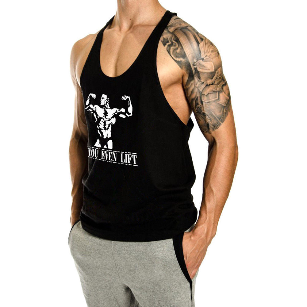 Sportswear printed vest