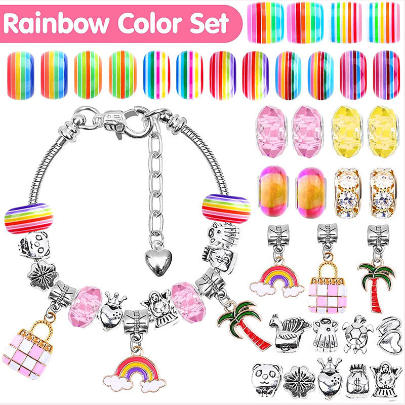 Hot Sale 112pcs Colorful Crystal Children Bracelet