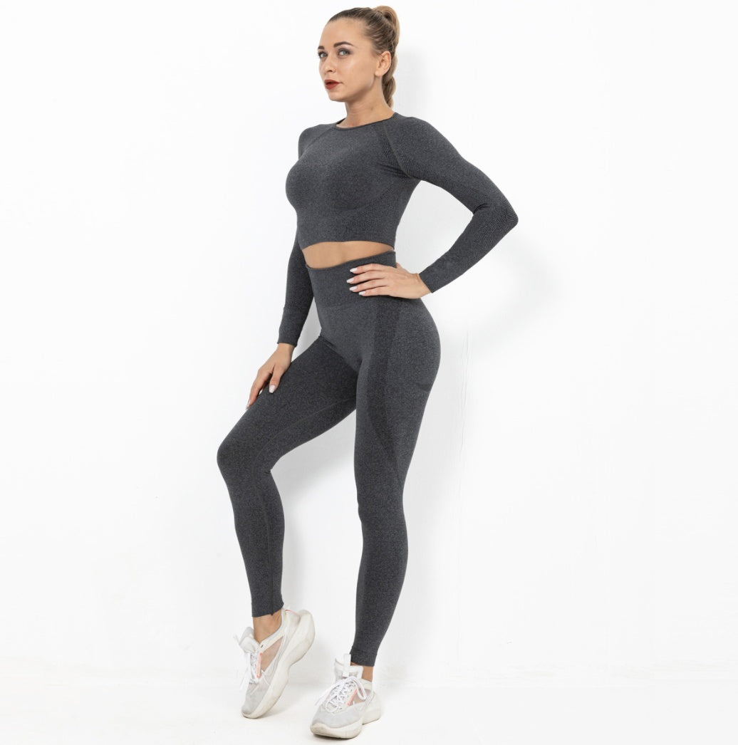 Hot sale simple running fitness sports suit