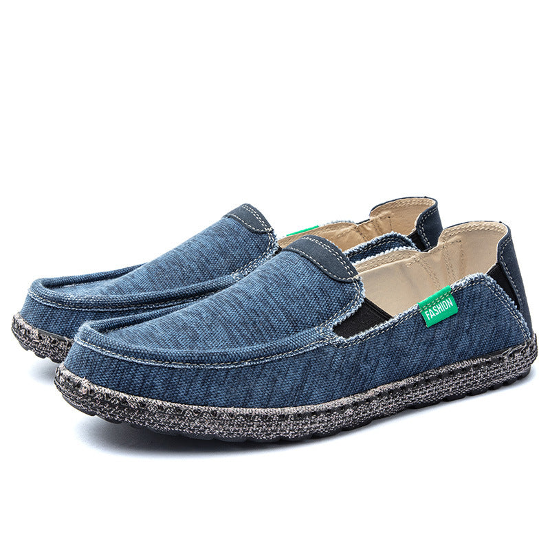 Slip-on Old Beijing Cloth Male Retro Lazy Trendy Casual Shoes