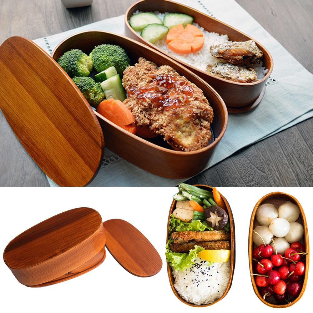 Japanese style cedar bento box