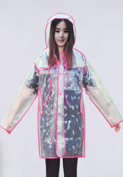 Eco-friendly EVA Korean raincoat