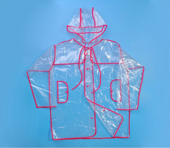 Eco-friendly EVA Korean raincoat