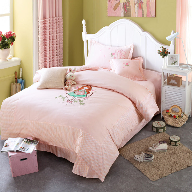 Four sets of children's bedding