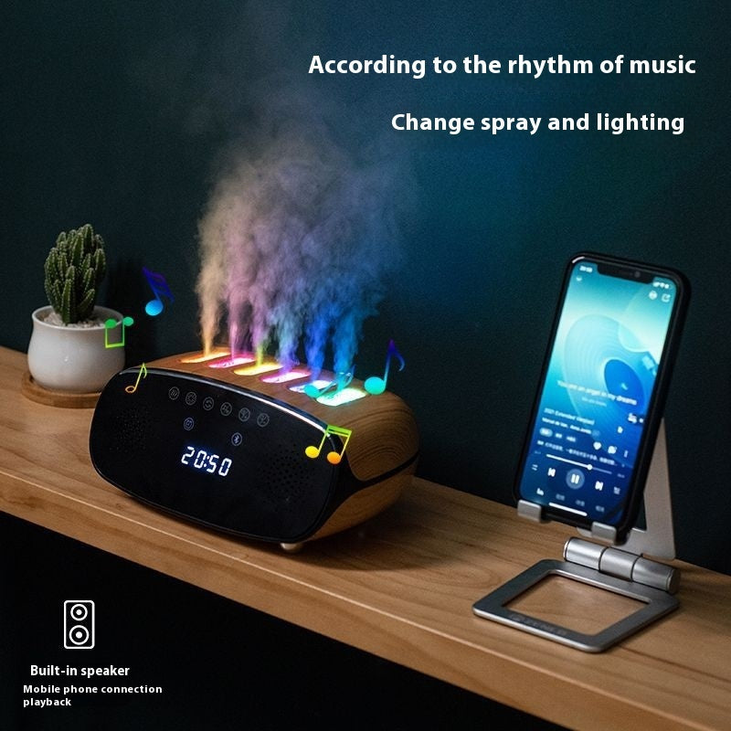 Sound Pickup Humidifier USB Digital Lcdclk Atmosphere Sea Light