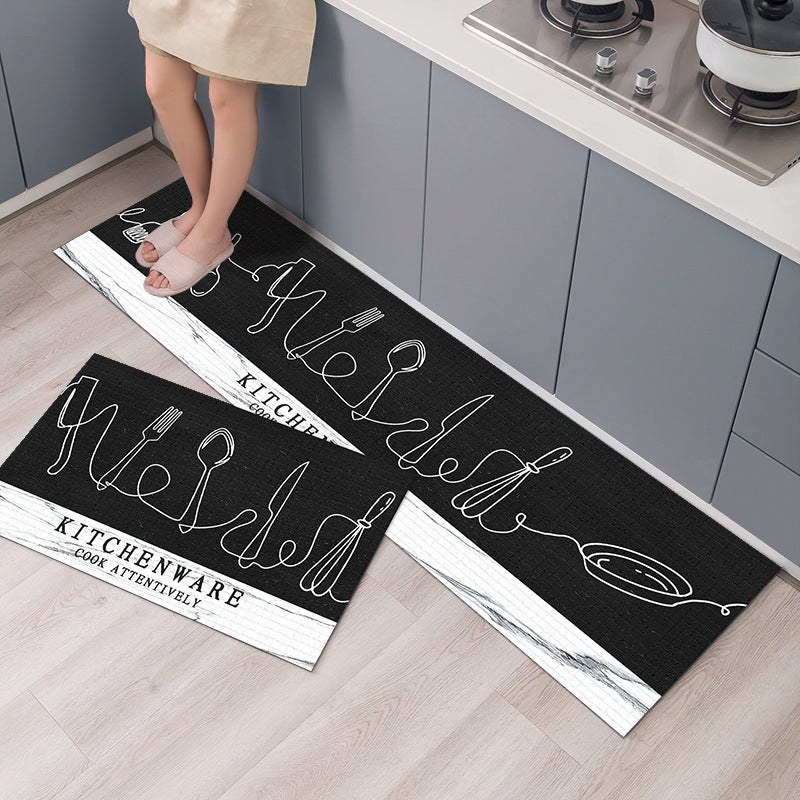 Kitchen Mat Long Floor Mat Carpet Bedside Carpet