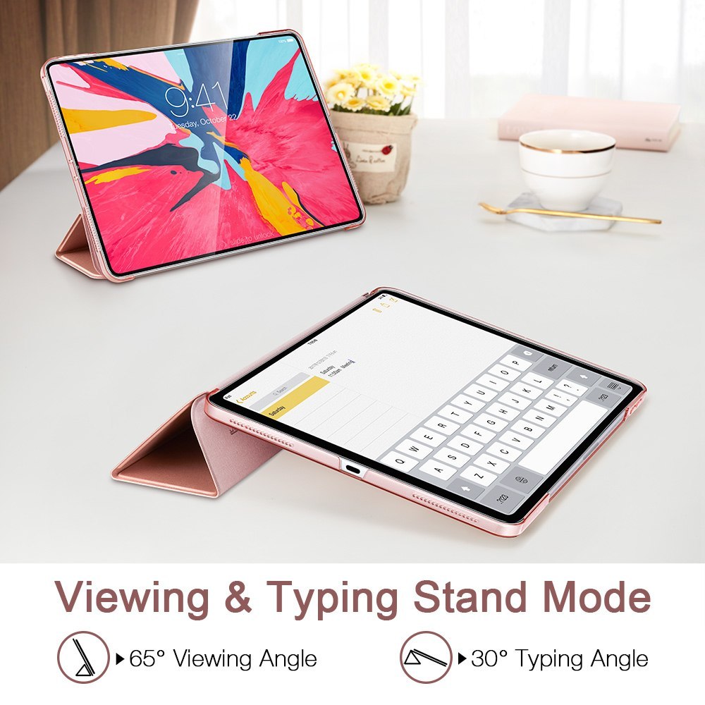 Magnetic Smart Case For IPad Pro 11 Cover Trifold Stand Magnet Case Magnetic Attachment Rubberized Cover For IPad Pro11