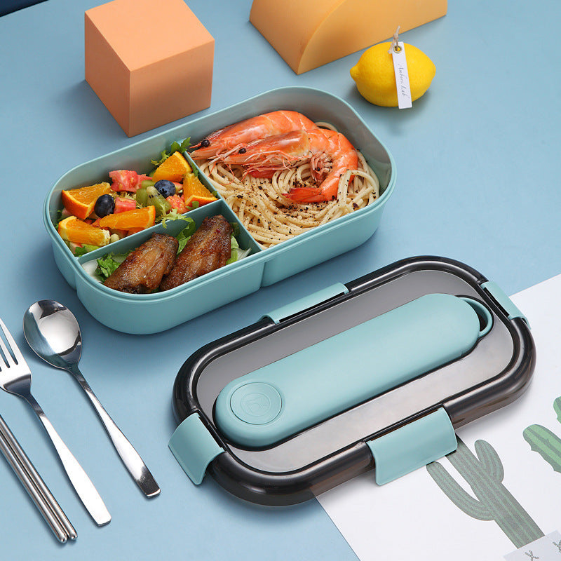 Cutlery Lunch Box Set Lunch Box Can Be Microwave Heated