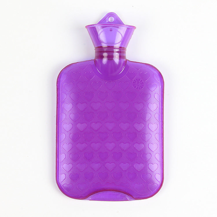 Silicone Rubber Water-Filled Hot Water Bottle Plastic PVC Hot Water Bottle