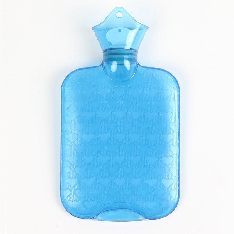 Silicone Rubber Water-Filled Hot Water Bottle Plastic PVC Hot Water Bottle