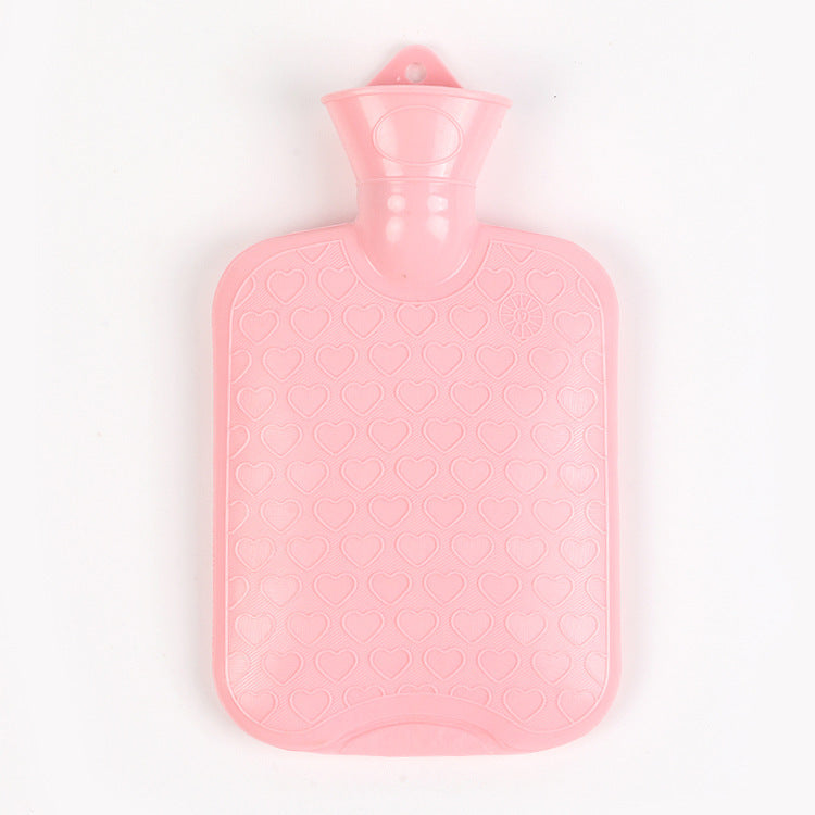 Silicone Rubber Water-Filled Hot Water Bottle Plastic PVC Hot Water Bottle