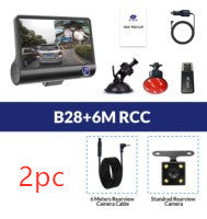 1080P High-definition Three-record Driving Recorder