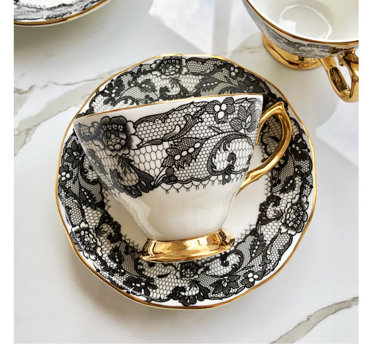 England Luxury Lace Tea Cups