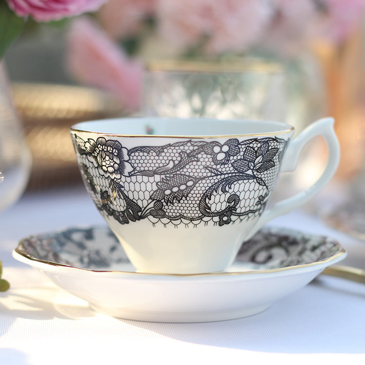 England Luxury Lace Tea Cups