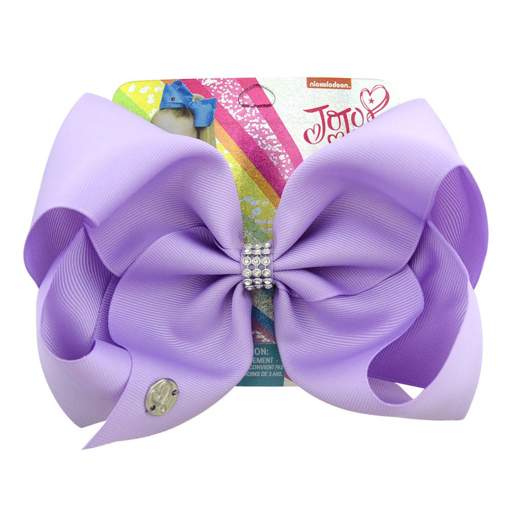 Childrens Hair Accessories Jojo Bow And Curled Flower Hairpin Baby Hairpin