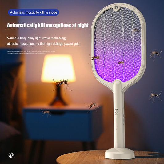 Two In One Electric Mosquito Racket Household Usb Mosquito Repeller