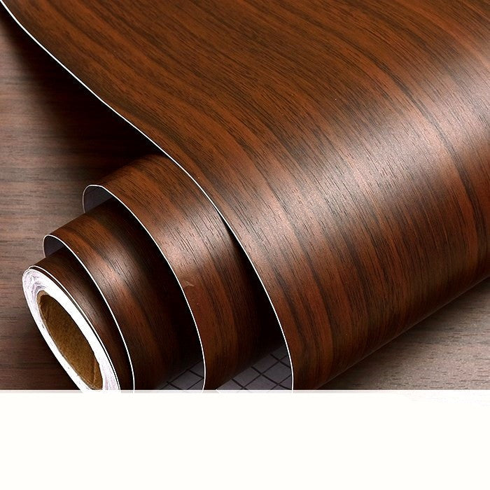 Wallpaper Self-adhesive Light Black Walnut Commercial