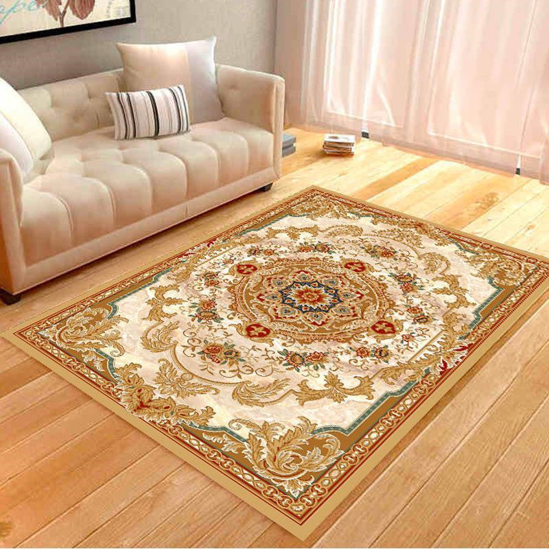 Living Room Carpet Bedroom Bed Soft Rug Carpets Table Mats