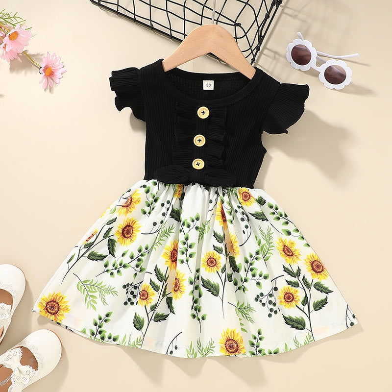 Toddler Kids Baby Girls Clothes Summer Girls Dress