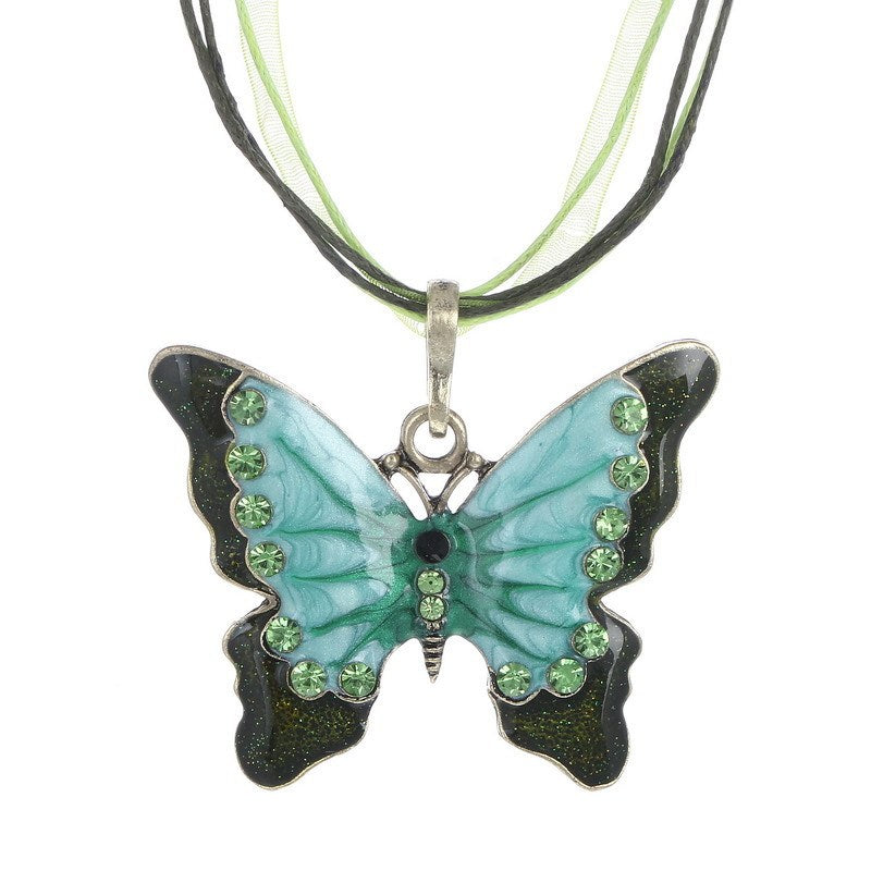 Hot Sale Ethnic Style Butterfly Alloy Necklace