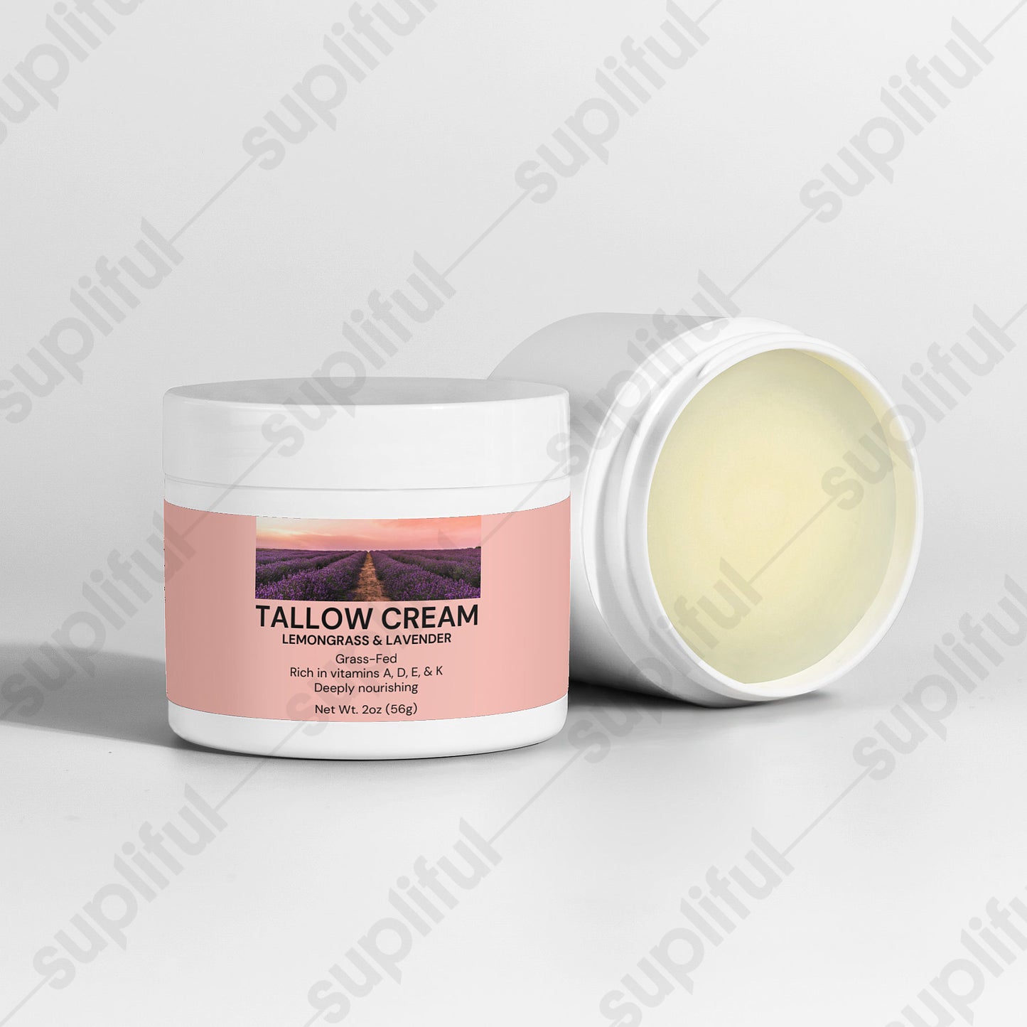 Tallow Cream Lemongrass & Lavender