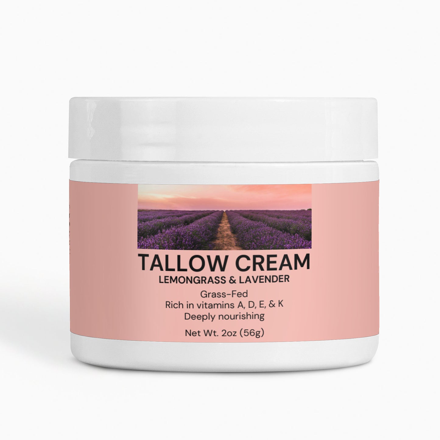 Tallow Cream Lemongrass & Lavender