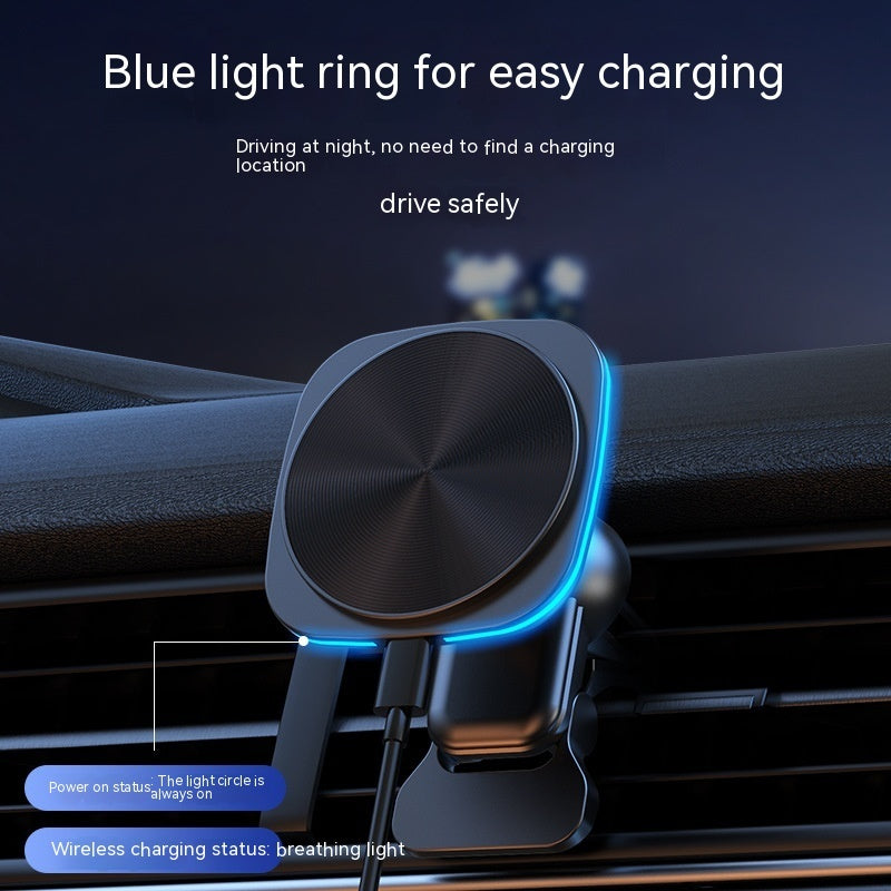 Popular RGB Color Lights Car Magnetic Wireless Charger