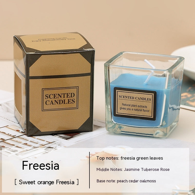 Smoke-free Glass Aromatherapy Candle