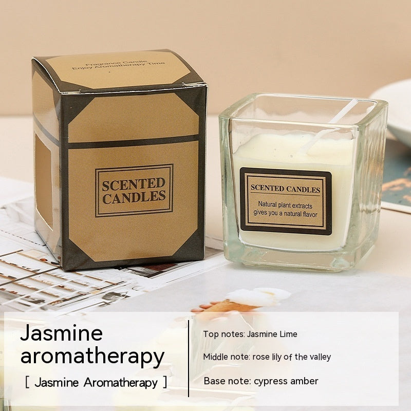 Smoke-free Glass Aromatherapy Candle