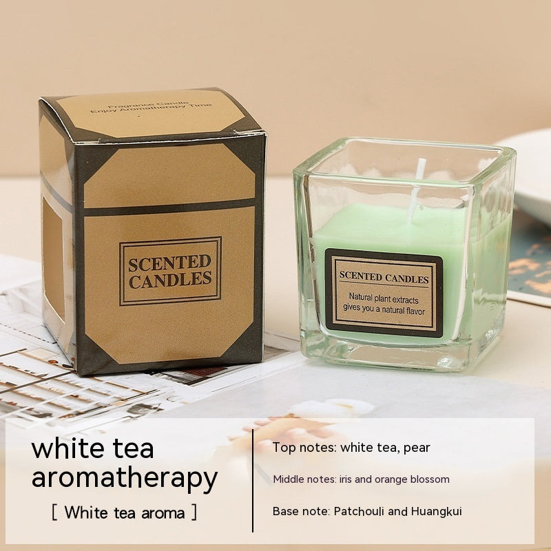 Smoke-free Glass Aromatherapy Candle