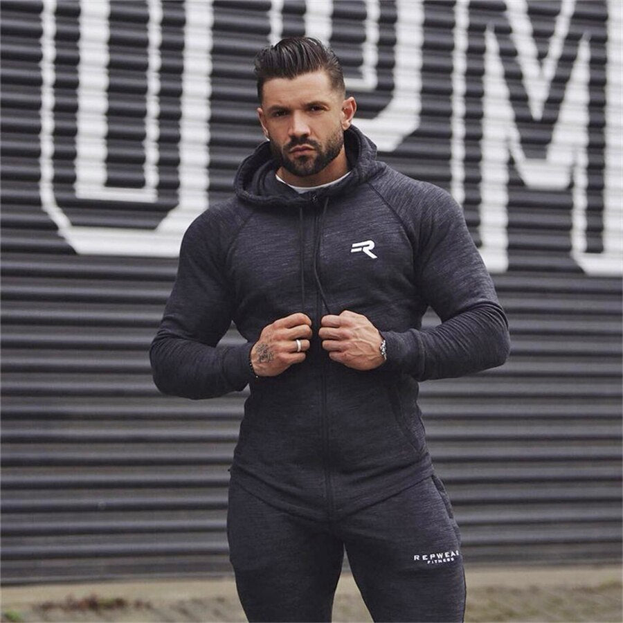 Hooded sportswear