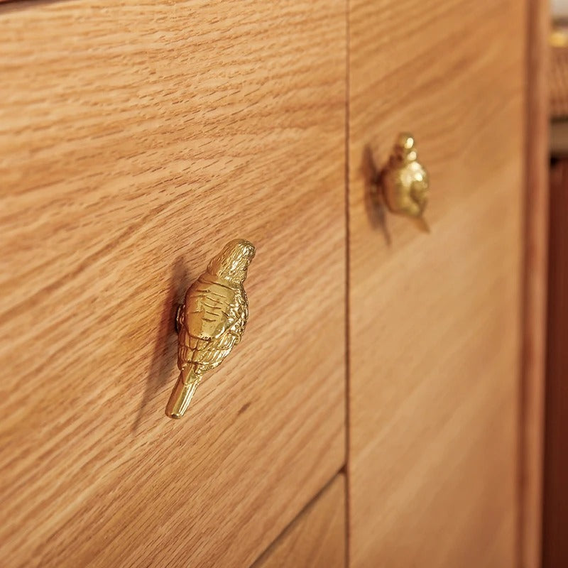 Brass Bird Furniture Chest Of Drawer Door Cabinet Wardrobe Wine Cabinet Decorative Handle