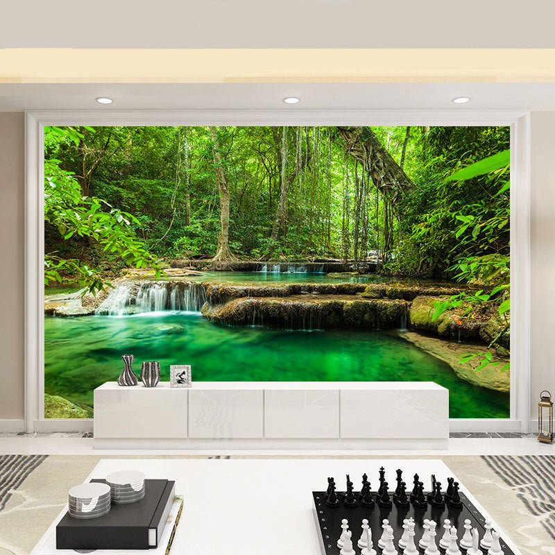 Self-adhesive Wallpaper For Living Room 3D TV Backdrop