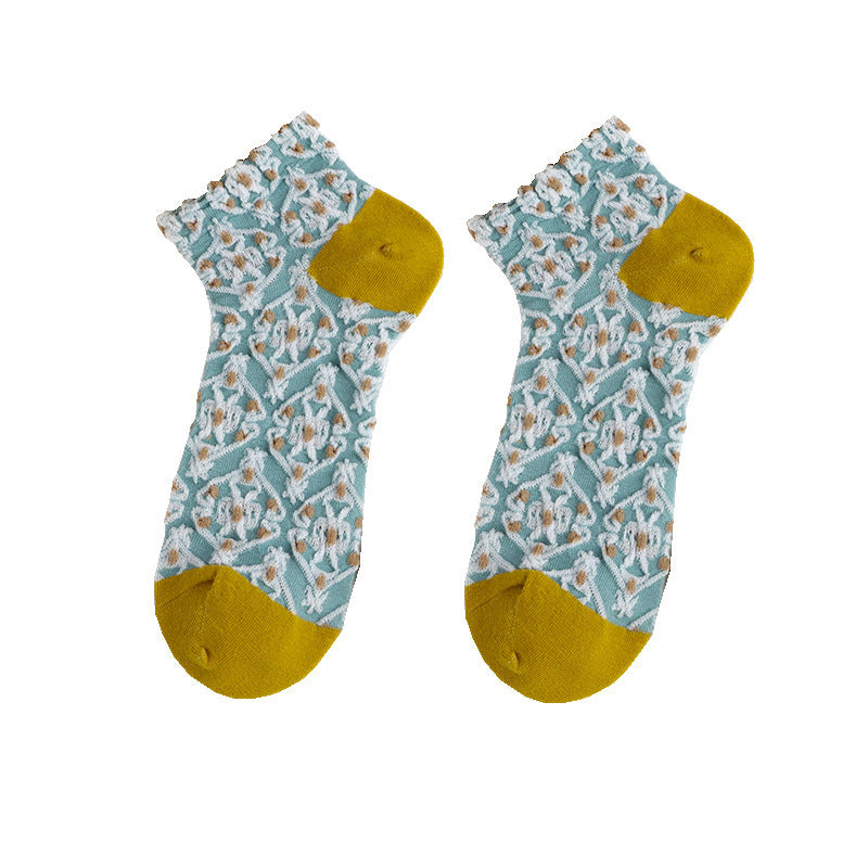 Retro Three-dimensional Socks Women's Socks