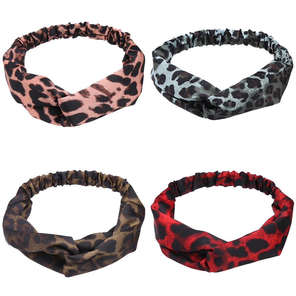 Hot sale leopard pattern headband