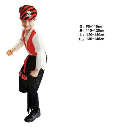 Halloween children's pirate costume