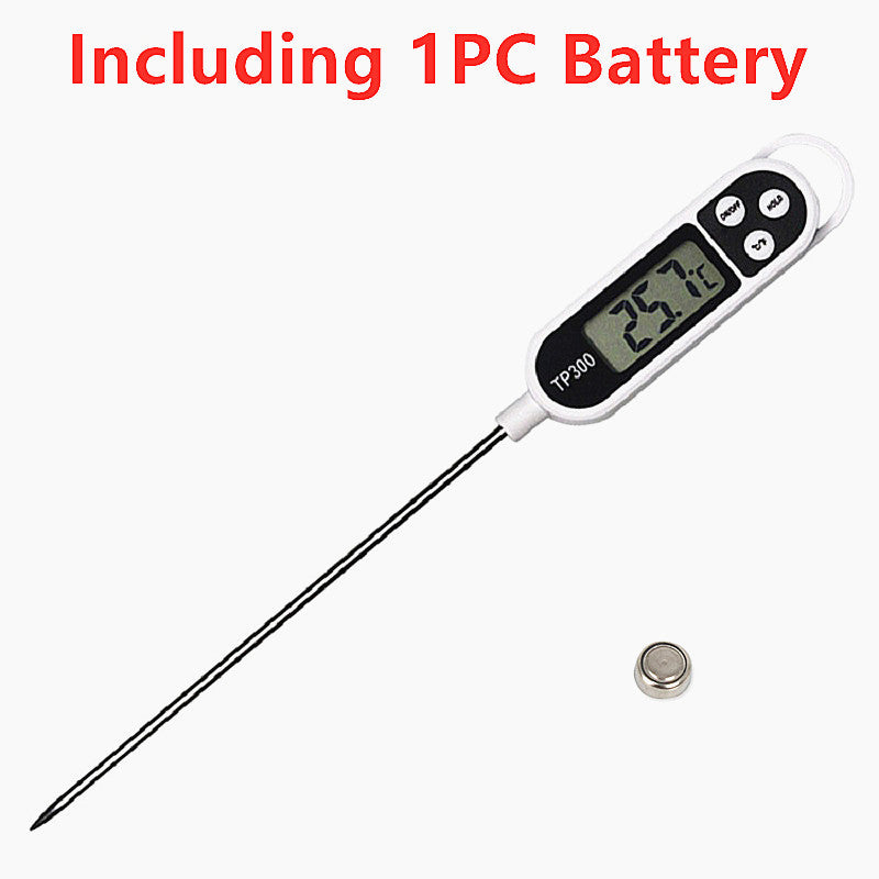 Electronic probe BBQ thermometer