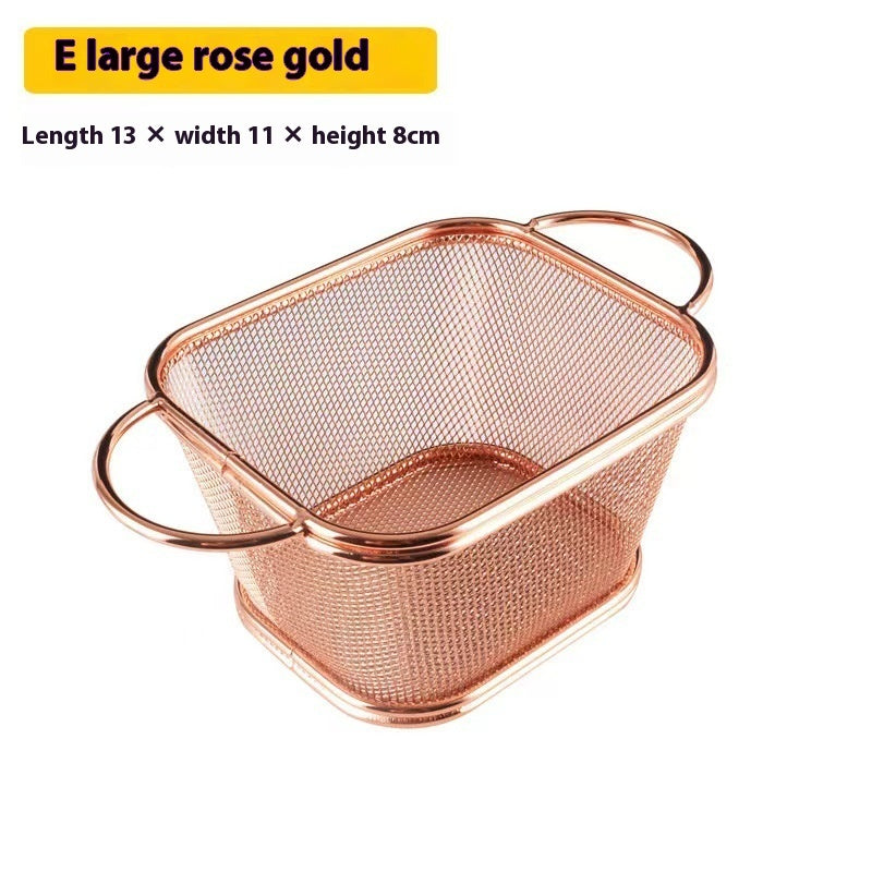 304 Stainless Steel Chips Basket Mini Frying Basket