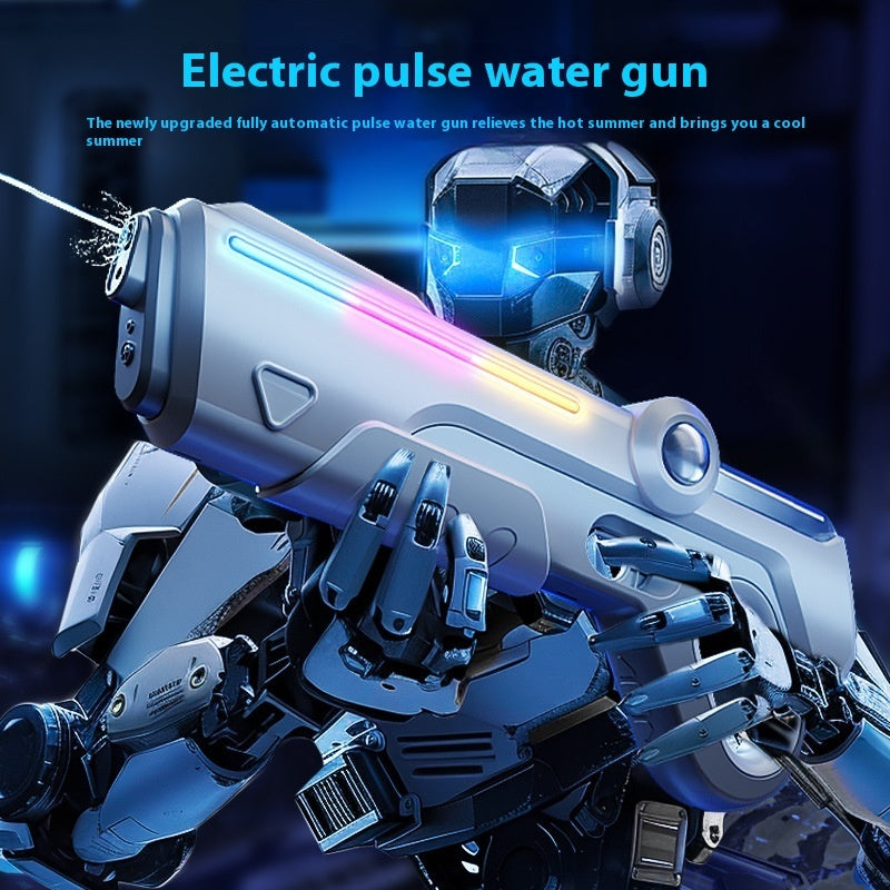 Large Capacity Self-priming Continuous Electric Pulse Water Gun