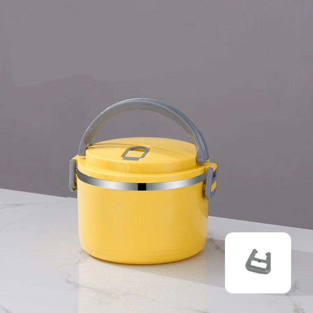 Tableware Insulated Lunch Box Compartment Lunch Box Student Insulated Bucket