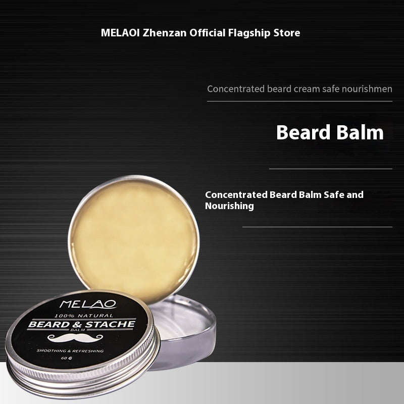 Moisturizing Nourishing Care Beard Wax Shaping Shaving Cream