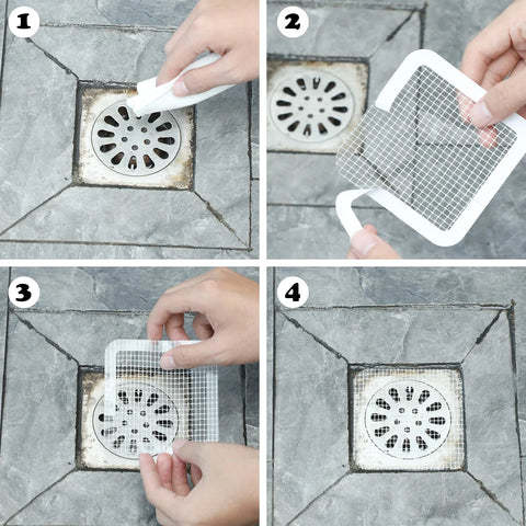 Bathroom Sewer Filter Screen Disposable Floor Drain Sheet