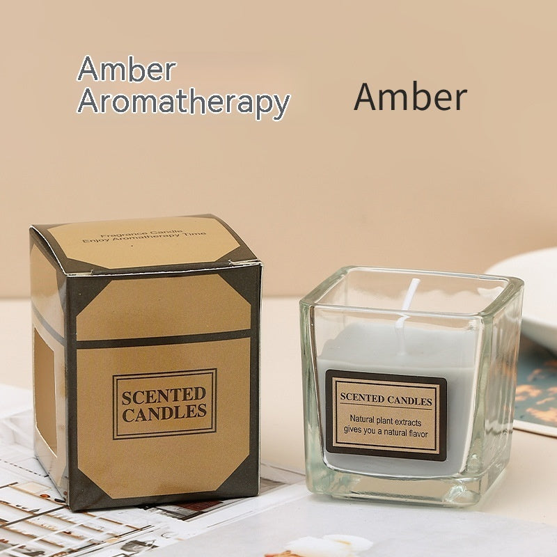 Smoke-free Glass Aromatherapy Candle