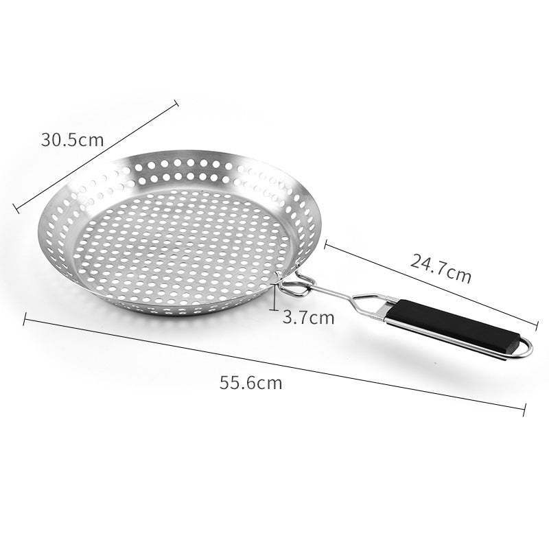 BBQ stainless steel barbecue plate