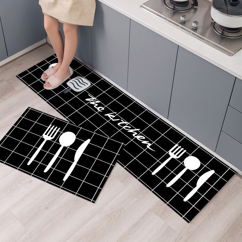 Kitchen Mat Long Floor Mat Carpet Bedside Carpet