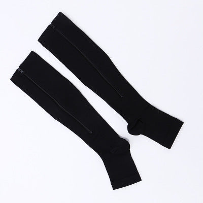 Elastic socks sports compression socks compression zipper socks